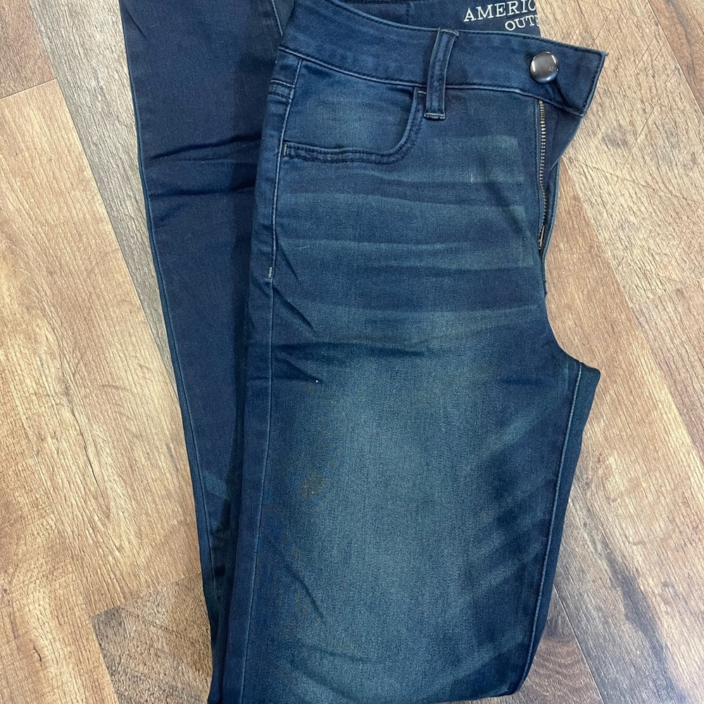 American Eagle super super stretch hi-rise jeggings